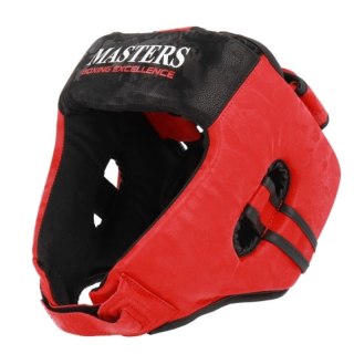 Kask bokserski MASTERS KT-EXCELLENCE czarno-czerwony Masters