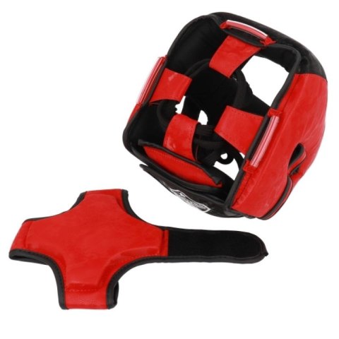 Kask bokserski MASTERS KT-EXCELLENCE czarno-czerwony Masters
