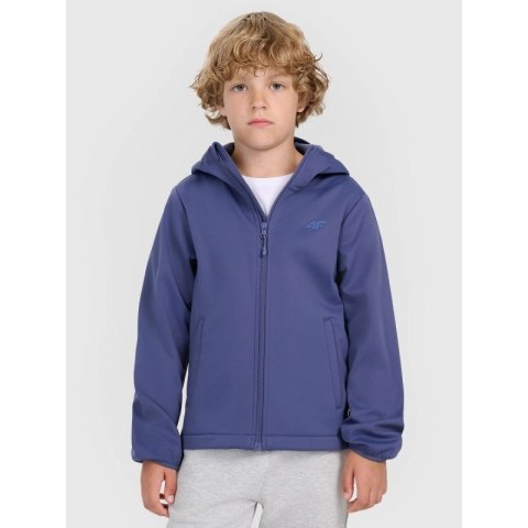Kurtka softshell wiatroodporna membrana 5000 chłopięca 4F 4FJRAW25TSOFM516-32S 4f