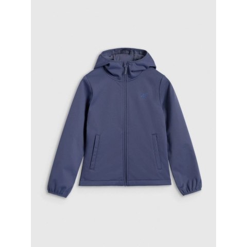 Kurtka softshell wiatroodporna membrana 5000 chłopięca 4F 4FJRAW25TSOFM516-32S 4f