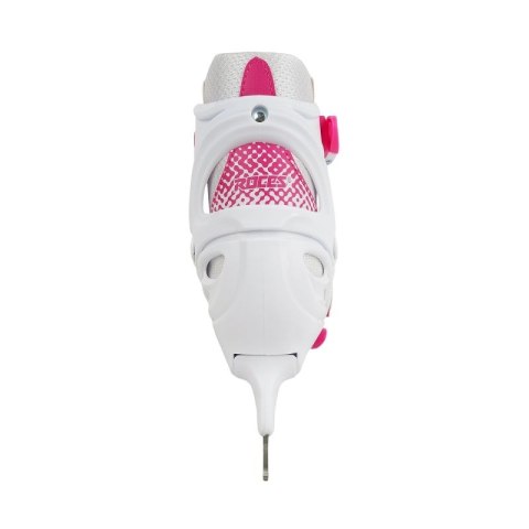 Łyżwy Roces Jokey Ice X biało-różowe 450746 001 Roces