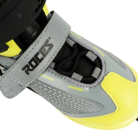 Łyżwy Roces Moody Ice X czarno-limonkowe 450743 001 Roces