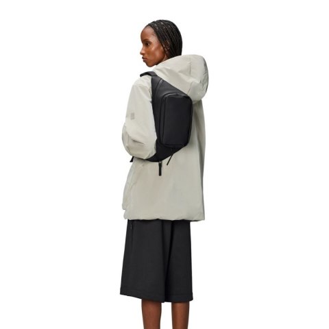 Rains saszetka nerka torba biodrowa BUM BAG W3 14720 01 BLACK Rains