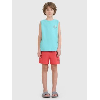 Spodenki plażowe boardshorty chłopięce 4F 4FJWSS25UBDSM117-63S 4f