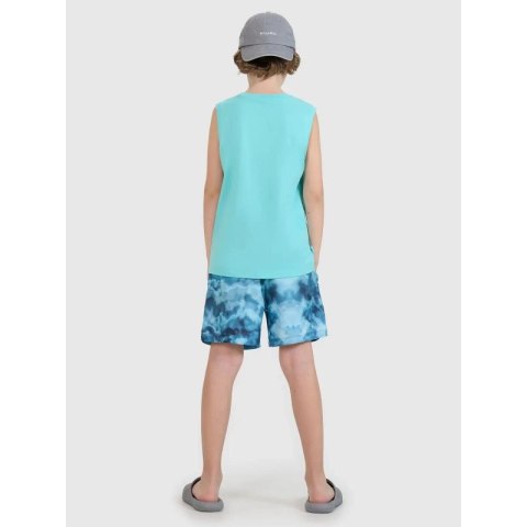 Spodenki plażowe boardshorty chłopięce 4F 4FJWSS25UBDSM118-90A 4f