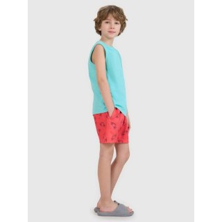 Spodenki plażowe boardshorty chłopięce 4F 4FJWSS25UBDSM121-63A 4f
