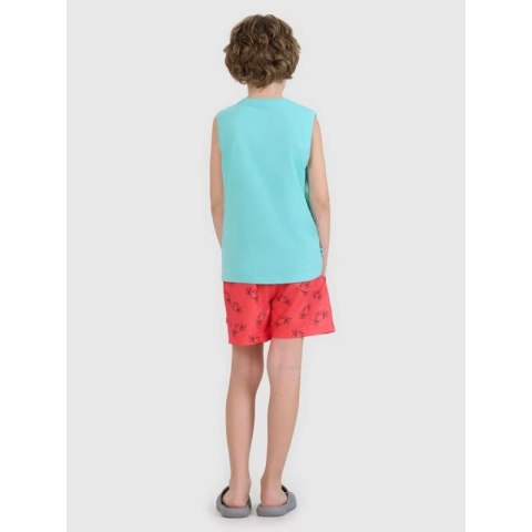 Spodenki plażowe boardshorty chłopięce 4F 4FJWSS25UBDSM121-63A 4f