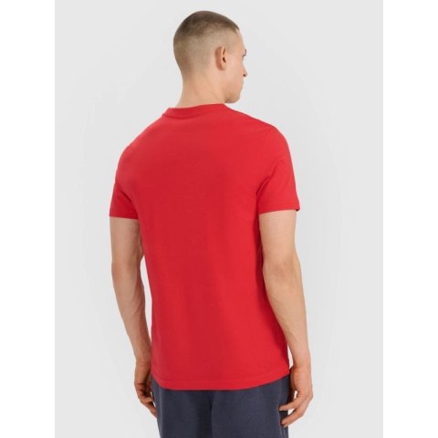 T-shirt regular z nadrukiem męski 4F 4FRSS25TTSHM2982-62S 4f