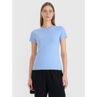 T-shirt slim z nadrukiem damski 4F 4FWMM00TTSHF2674-32S 4f