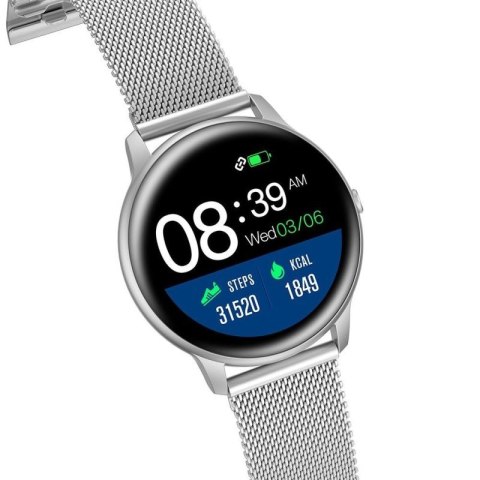 Damski SMARTWATCH G. Rossi SW015-3 Srebrny G.ROSSI