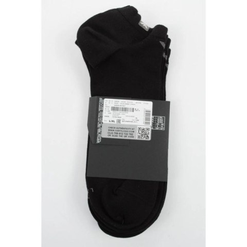 Emporio Armani skarpety stopki Calza bawełna czarne wygodne 3-Pack Emporio Armani