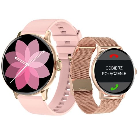 Smartwatch Damski GIEWONT Różowe Złoto GW330-1 Giewont
