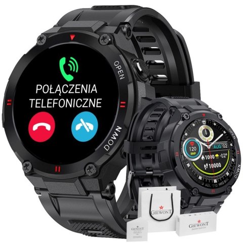 Smartwatch GIEWONT Czarny GW430-1 Giewont