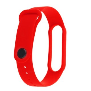 Pasek silikonowy do Xiaomi 5/6 - czerwony Xiaomi