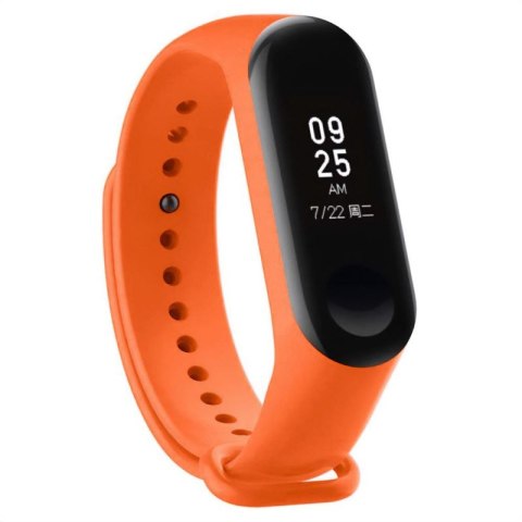 Pasek silikonowy do Xiaomi 5/6 - pomarańczowy Xiaomi