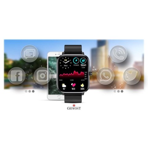 Smartwatch Giewont Czarny GW230-2 Giewont