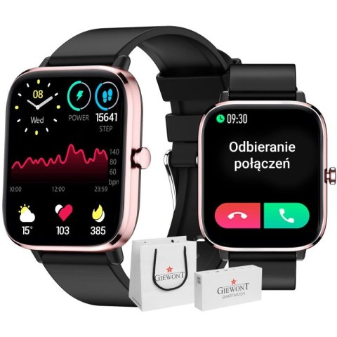 Smartwatch Giewont Różowo-Czarny GW230-3 Giewont
