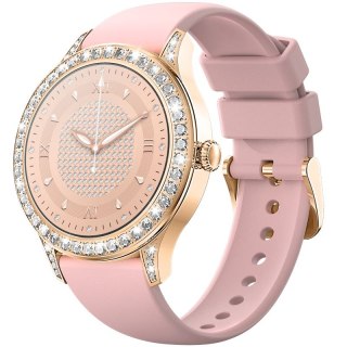 Smartwatch Damski VELTORI VT360-1 Różowy Pasek Silikonowy VELTORI