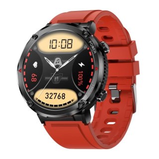 Smartwatch Gravity GT21-6 + Czerwony Pasek Silikonowy Gravity
