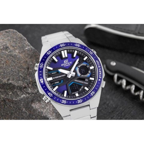 Zegarek Męski CASIO EDIFICE EFV-C110D-2AVEF + BOX CASIO