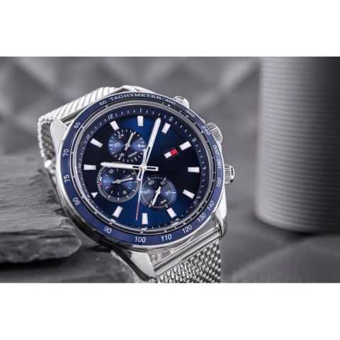 Zegarek Męski Tommy Hilfiger Miles 1792018 + BOX Tommy Hilfiger