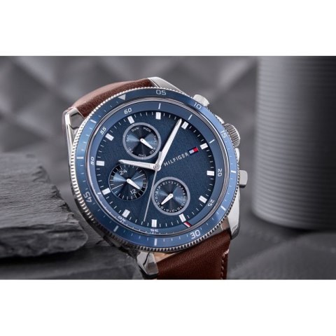 Zegarek Męski Tommy Hilfiger Parker 1791837 + BOX Tommy Hilfiger