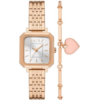 Zegarek Damski + Bransoletka ARMANI EXCHANGE AX7164SET + BOX Armani Exchange