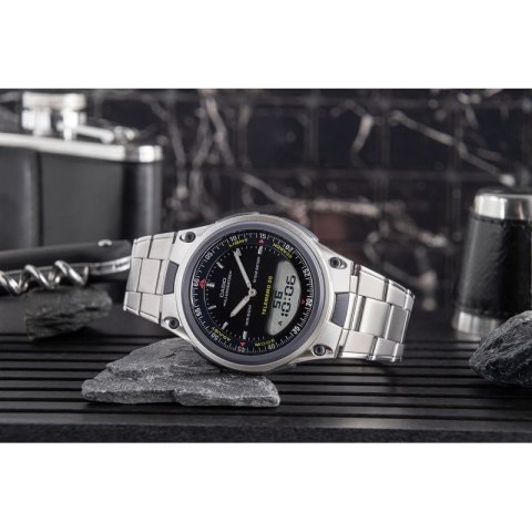 Zegarek Męski CASIO DUAL AW-80D-1AVDF + BOX CASIO