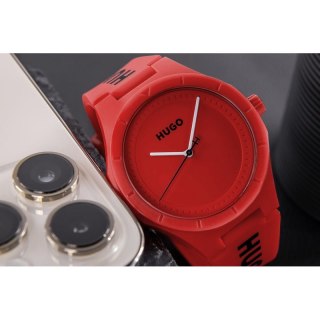 Zegarek Męski HUGO Lit For Him Red 1530346 + BOX Hugo