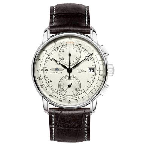 Zegarek Męski ZEPPELIN 100 Yahre Chronograph 8670-1 + BOX Zeppelin