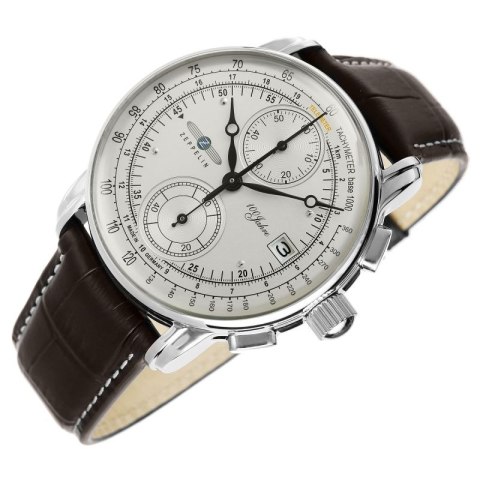 Zegarek Męski ZEPPELIN 100 Yahre Chronograph 8670-1 + BOX Zeppelin