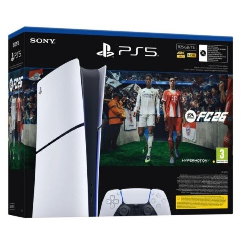 Konsola Sony PlayStation 5 Digital 825GB + EA Sports FC26 Sony
