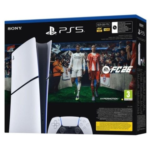 Konsola Sony PlayStation 5 Digital 825GB + EA Sports FC26 Sony