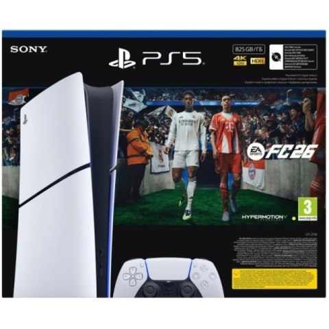 Konsola Sony PlayStation 5 Digital 825GB + EA Sports FC26 Sony