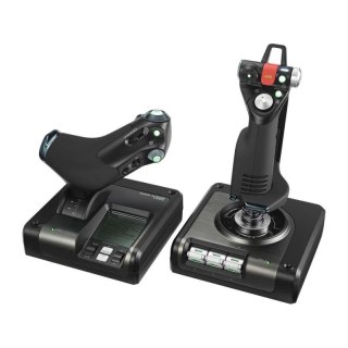 Logitech G 945-000003 kontroler gier Czarny, Srebrny USB 2.0 Flight Sim Analogowa/Cyfrowa PC Logitech