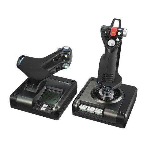 Logitech G 945-000003 kontroler gier Czarny, Srebrny USB 2.0 Flight Sim Analogowa/Cyfrowa PC Logitech