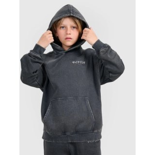 Bluza dresowa nierozpinana z kapturem chłopięca 4F 4FJRAW25TSWSM2344-22S 4f
