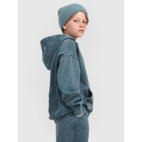 Bluza dresowa nierozpinana z kapturem chłopięca 4F 4FJRAW25TSWSM2344-46S 4f