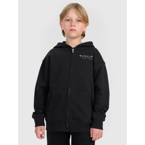 Bluza dresowa rozpinana z kapturem chłopięca 4F 4FJRAW25TSWSM2346-20S 4f