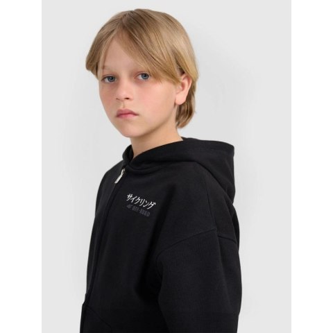 Bluza dresowa rozpinana z kapturem chłopięca 4F 4FJRAW25TSWSM2346-20S 4f