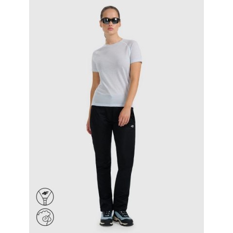 Koszulka trekkingowa z wełną merino damska 4F 4FWAW25TFTSF1527-34S 4f