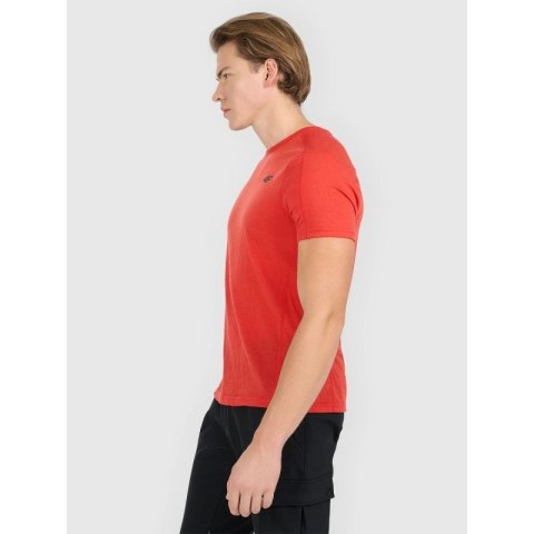 Koszulka trekkingowa z wełną merino męska 4F 4FWAW25TFTSM1526-62S 4f