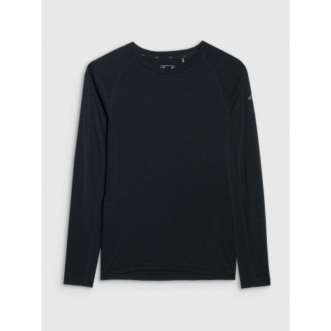 Longsleeve trekkingowy szybkoschnący z wełną merino damski 4F 4FWAW25TFLOF433-20S 4f