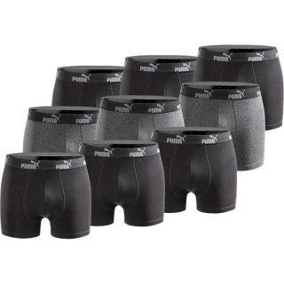 Puma bokserki majtki męskie 9-Pack czarne szare wygodne bawełna Puma