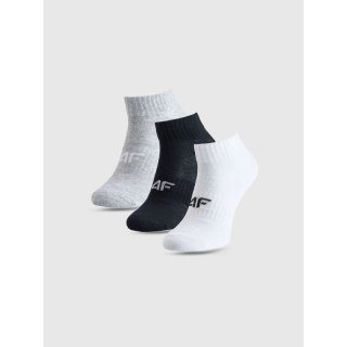 Skarpetki casual za kostkę (3-pack) chłopięce 4F 4FJWMM00USOCM499-94S 4f