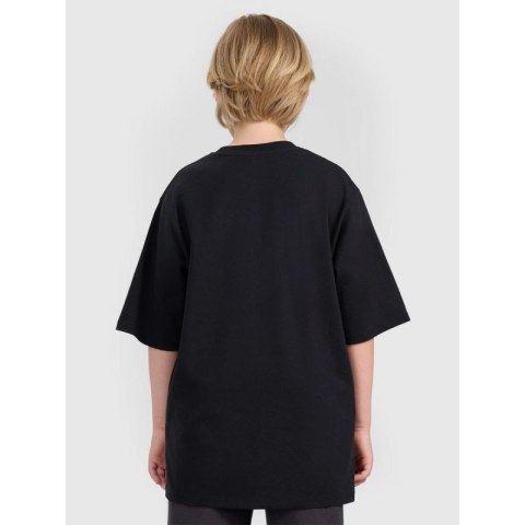T-shirt oversize z nadrukiem chłopięcy 4F 4FJRAW25TTSHM3061-20S 4f