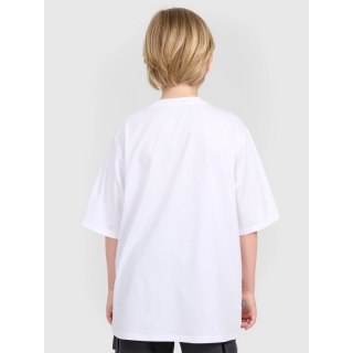 T-shirt oversize z nadrukiem chłopięcy 4F 4FJRAW25TTSHM3062-10S 4f