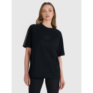 T-shirt oversize z nadrukiem damski 4F 4FRSS25TTSHF2791-20S 4f