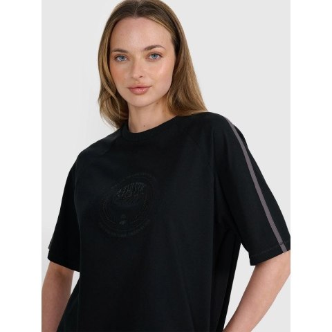 T-shirt oversize z nadrukiem damski 4F 4FRSS25TTSHF2791-20S 4f