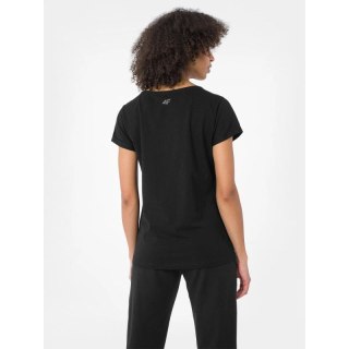 T-shirt regular gładki damski 4F 4FMM00TTSHF732-20S 4f